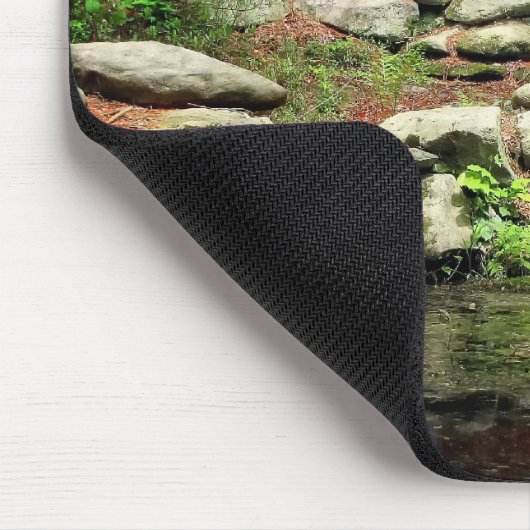 Japanischer Steingarten Mousepad (Ecke)