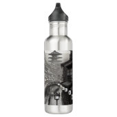 japanischer Stil der 90er Edelstahlflasche (Rechts)