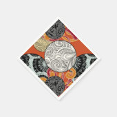 Japanischer Stil Papier Napkin mit Textilien Serviette (Ecke)