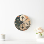 japanischer Stil Runde Wanduhr (Zuhause)