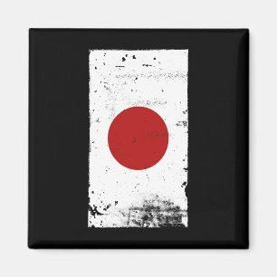 Japanischer Stolz Reise Urlaub Japan Flagge  Magnet