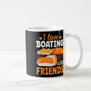 Japanischer Sushi-Liebhaber Boater - Ich liebe Boo Kaffeetasse
