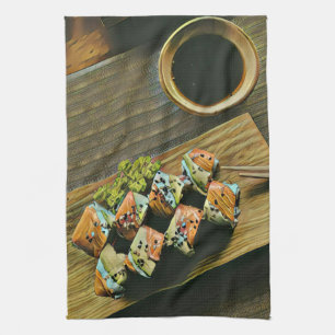 japanischer Sushi-Liebhaber Geschirrtuch