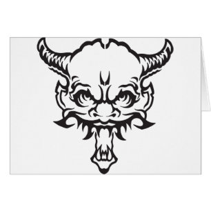 Japanischer Tattoo Oni Demon