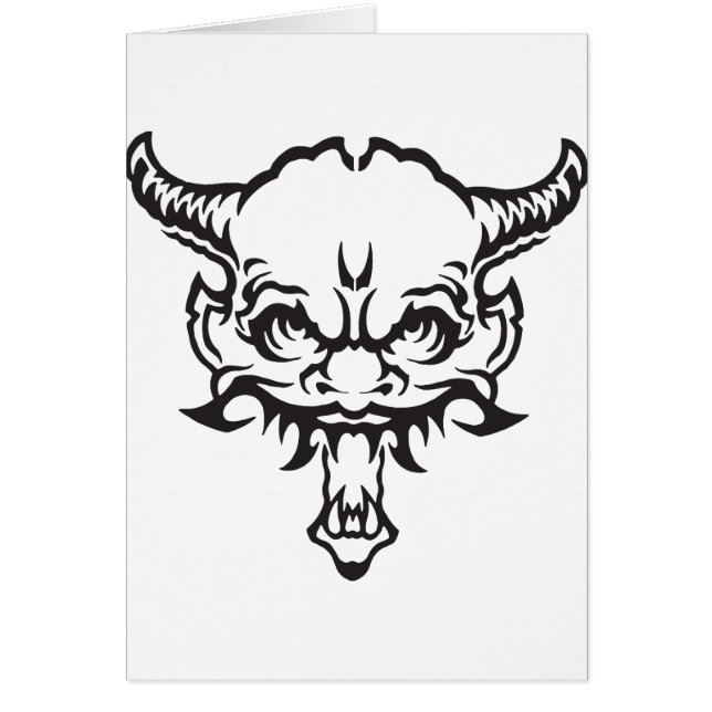 Japanischer Tattoo Oni Demon (Vorne)