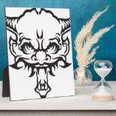 Japanischer Tattoo Oni Demon Fotoplatte (Seite)