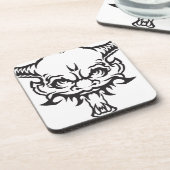 Japanischer Tattoo Oni Demon Getränkeuntersetzer (Linke Seite)