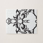 Japanischer Tattoo Oni Demon Puzzle (Horizontal)