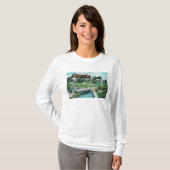 Japanischer Tee-Garten ViewCoronado, CA T-Shirt (Vorne ganz)