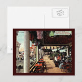 Japanischer Teegarten, Coney Island, NY 1912 Vinta Postkarte (Vorne/Hinten)