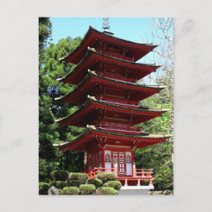 Japanischer Teegarten im Golden Gate Park - Parco  Postkarte
