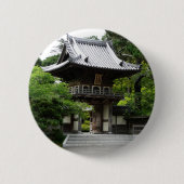 Japanischer Teegarten in San Francisco Button (Vorderseite)