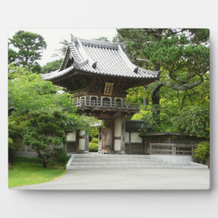 Japanischer Teegarten in San Francisco Fotoplatte