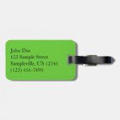 Japanischer Teegarten in San Francisco Gepäckanhänger (Rückseite horizontal)