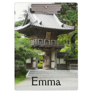 Japanischer Teegarten in San Francisco Klemmbrett