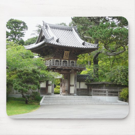 Japanischer Teegarten in San Francisco Mousepad (Vorne)