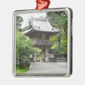Japanischer Teegarten in San Francisco Ornament Aus Metall (Links)