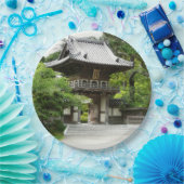 Japanischer Teegarten in San Francisco Pappteller (Party)