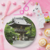 Japanischer Teegarten in San Francisco Pappteller (Party)