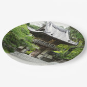 Japanischer Teegarten in San Francisco Pappteller (Schrägansicht)