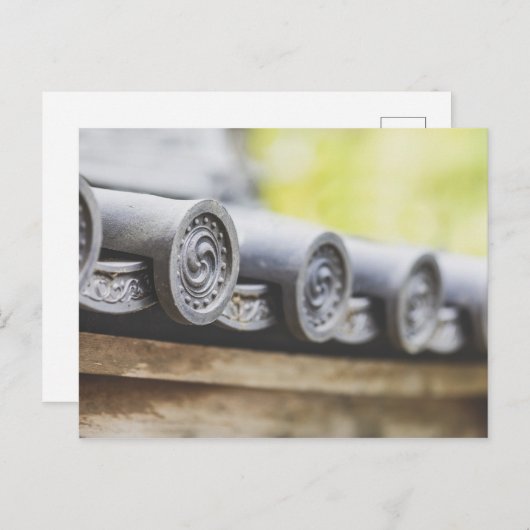 Japanischer Teegarten Postkarte (Vorne/Hinten)