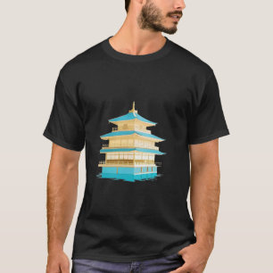 Japanischer Tempel Kyōto Japan Nostalgic Vibes Arc T-Shirt