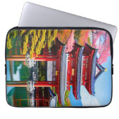 Japanischer Tempel Laptopschutzhülle (Vorderseite)