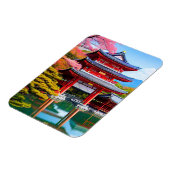 Japanischer Tempel Magnet (Linke Seite)
