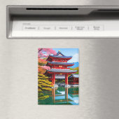 Japanischer Tempel Magnet (In Situ (Geschirrspüler))