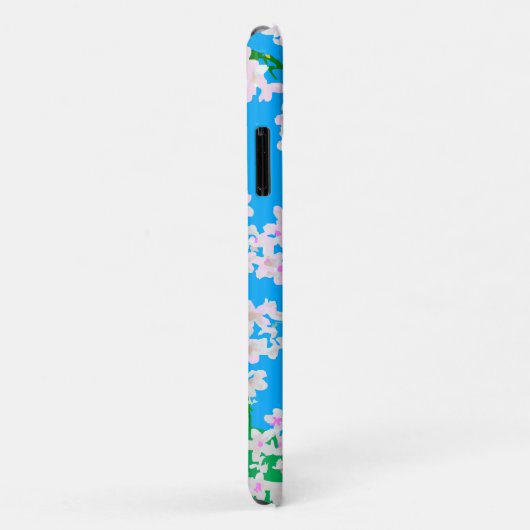 Japanischer Tempel mit Kirschblüte Case-Mate iPhone Hülle (Hinten/Rechts)