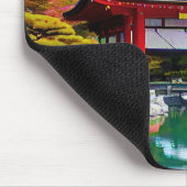 Japanischer Tempel Mousepad (Ecke)