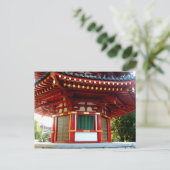 Japanischer Tempel Pagoda Postcard Postkarte (Stehend Vorderseite)