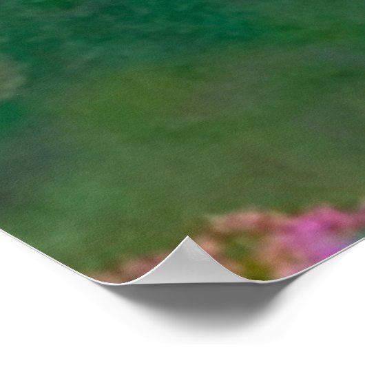 Japanischer Tempel Poster (Ecke)