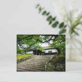 Japanischer Tempel Postkarte (Stehend Vorderseite)