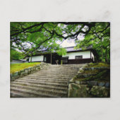 Japanischer Tempel Postkarte (Vorderseite)