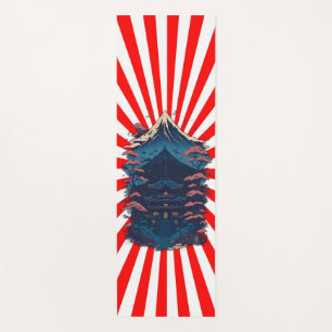 Japanischer Tempel Yogamatte