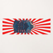 Japanischer Tempel Yogamatte (Vorderseite (Horizontal))