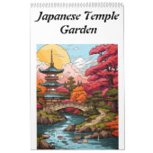 Japanischer Tempelgarten Kalender (Titelbild)