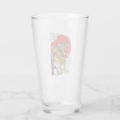 Japanischer Tiger Glas (Rückseite)