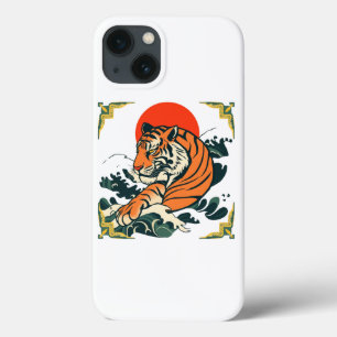 Japanischer Tiger-iPhone   Ukiyo-e Samurai Art Case-Mate iPhone Hülle