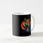 Japanischer Tiger Kaffeetasse (VorderseiteRechts)