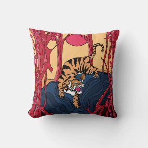 Japanischer Tiger Kissen