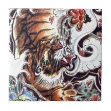 Japanischer Tiger Tattoo