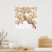 Japanischer Tree Poster (Küche)