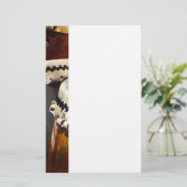 Japanischer Trommler Briefpapier (Stehend Vorderseite)