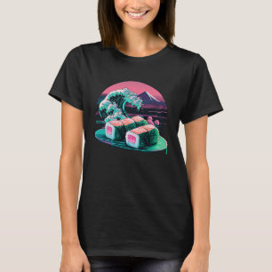 Japanischer Vaporwave-Glitch-Erdbeere 1 T-Shirt