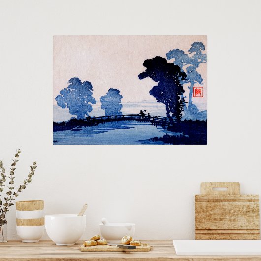 Japanischer Vater und Sohn Nr.1 Poster (Küche)