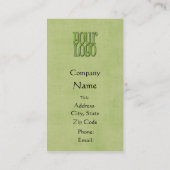 Japanischer Vogel des 19. Jahrhunderts Visitenkarte (Rückseite)