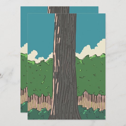 Japanischer Wald (Vorne/Hinten)