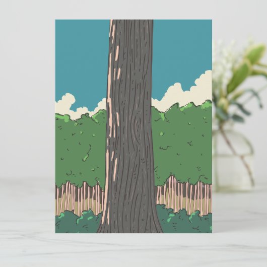 Japanischer Wald (Stehend Vorderseite)